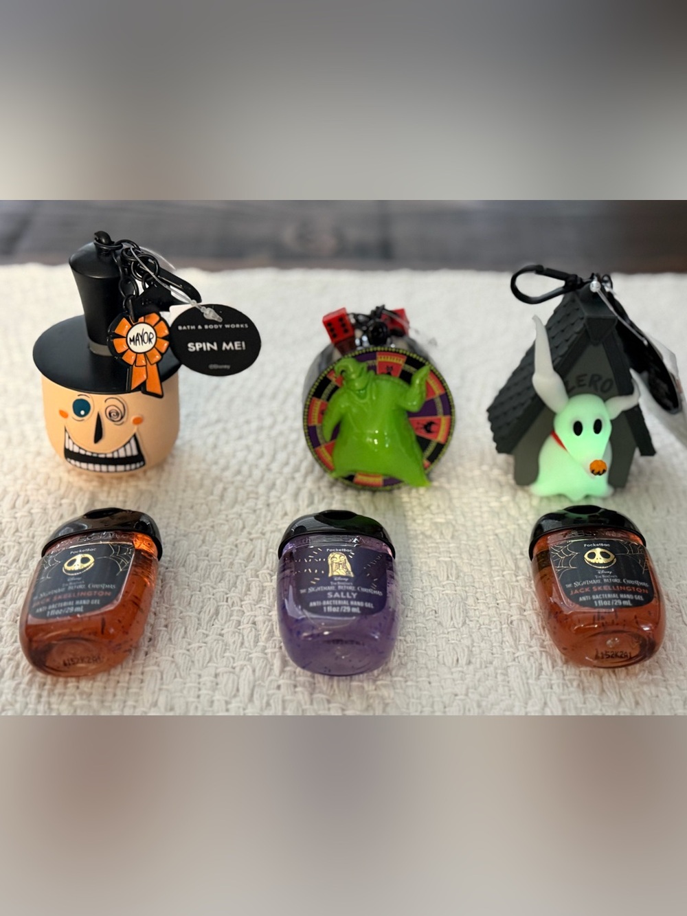 Nightmare before Christmas x Bath and Bodyworks pocket bac collection